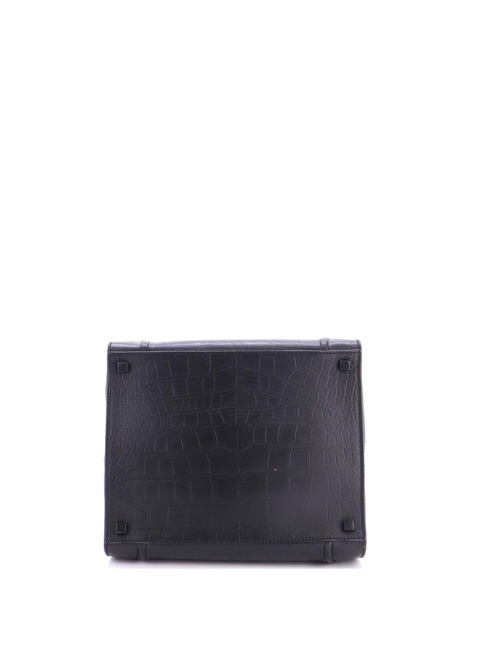 Celine Phantom Bag Crocodile Embossed #279408C18B - Picture 4 of 7